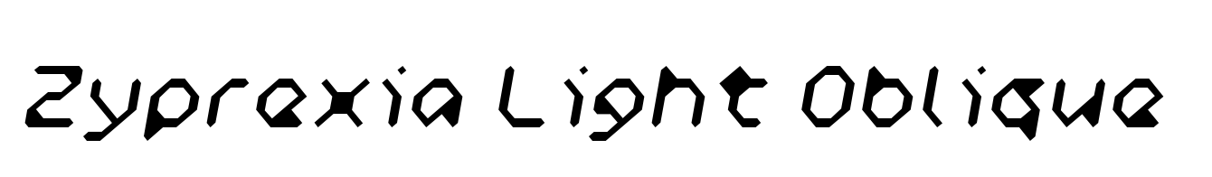 Zyprexia Light Oblique image